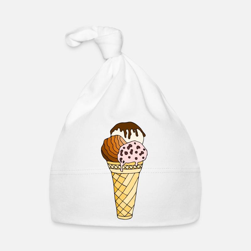 Eis Baby Bio-Mütze