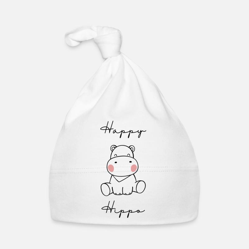 Happy Hippo Baby Bio-Mütze
