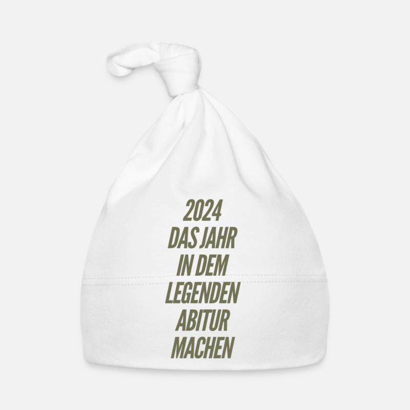 Abi Legendary Saying Organic Baby Cap