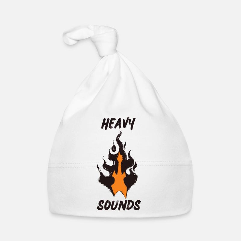 SONS LOURDS, MÉTAL, HARD ROCK Bonnet bio Bébé