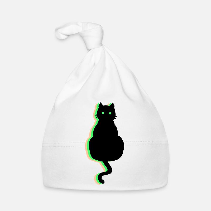 Neon Cat Organic Baby Cap