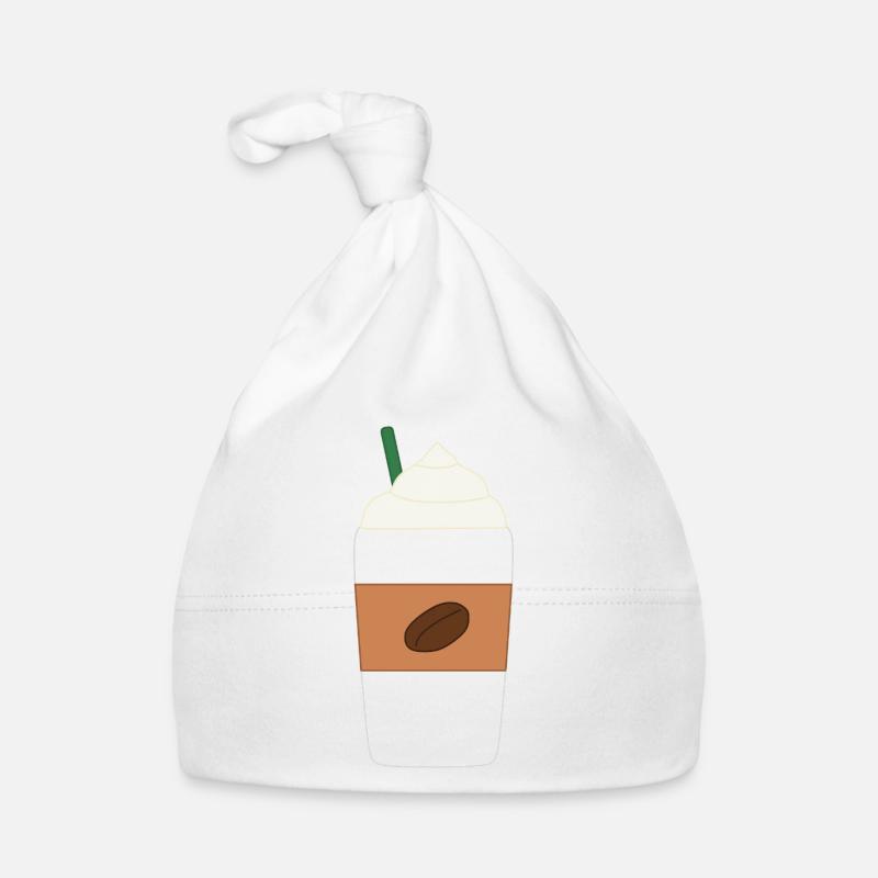 Kaffee Latte Baby Bio-Mütze