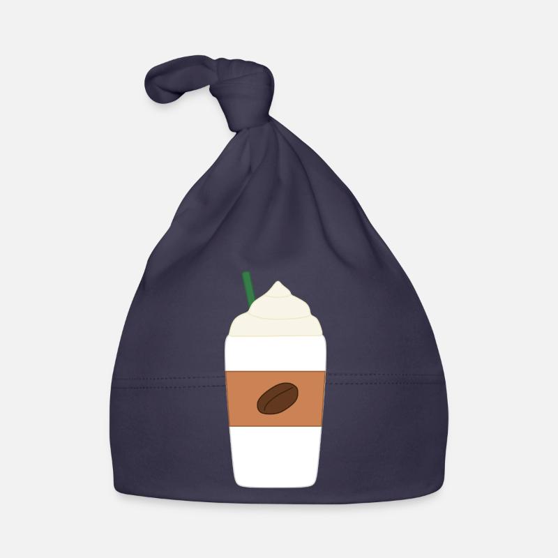 Kaffee Latte Baby Bio-Mütze