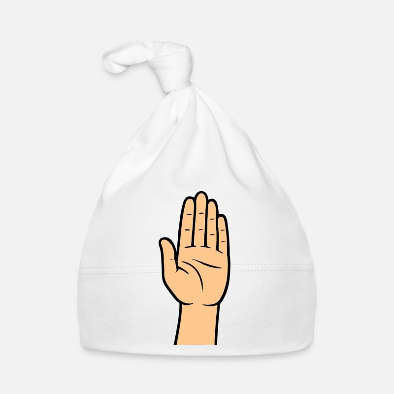 Bande dessinée à la main Bonnet bio Bébé
