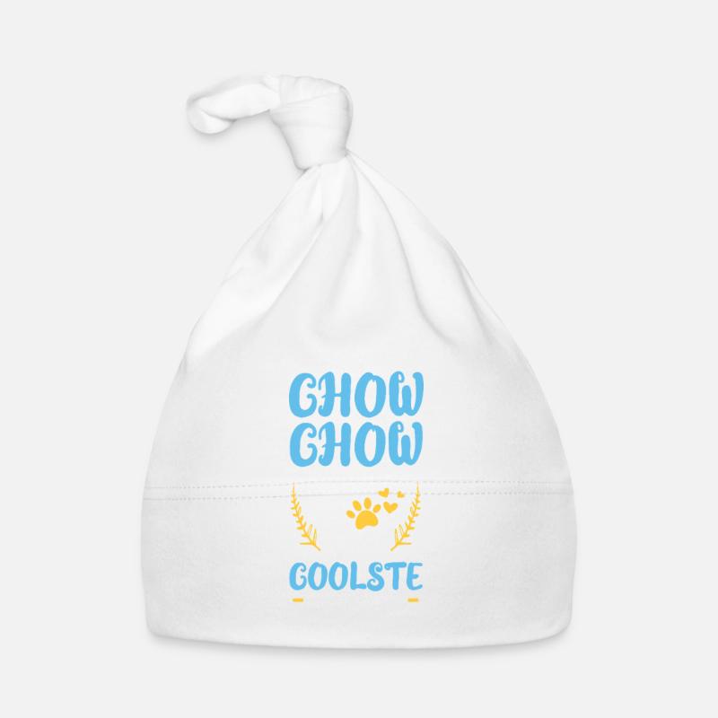 Mon chow pattes en forme de cœur Bonnet bio Bébé