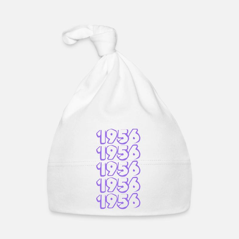 Born in 1956 Organic Baby Cap
