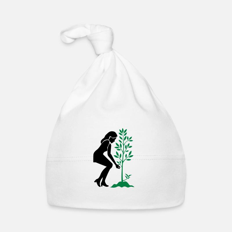 Plantation d’un arbre de conservation de la nature Bonnet bio Bébé