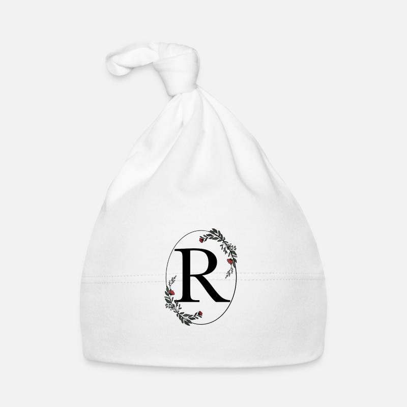 Buchstabe R Baby Bio-Mütze