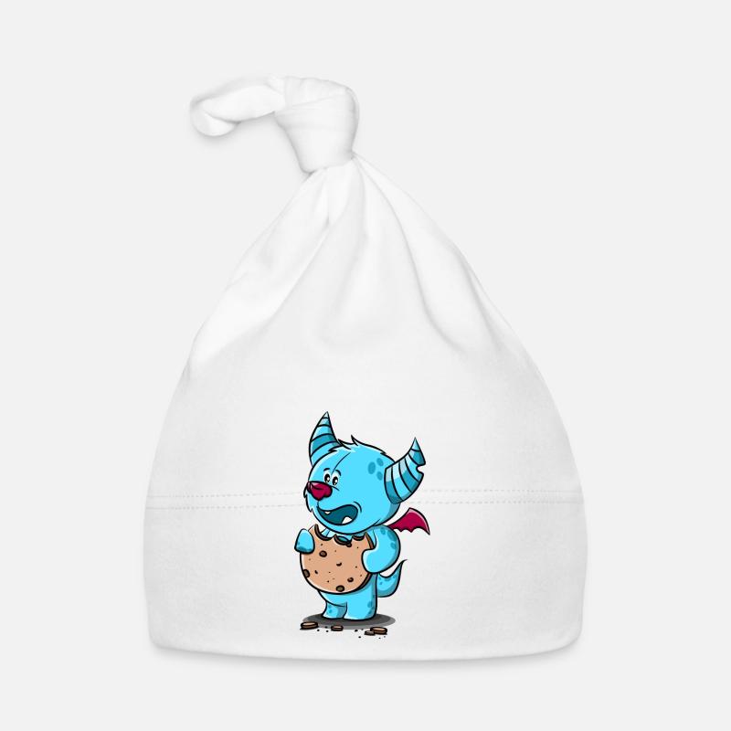 Des monstres avec des biscuits Bonnet bio Bébé