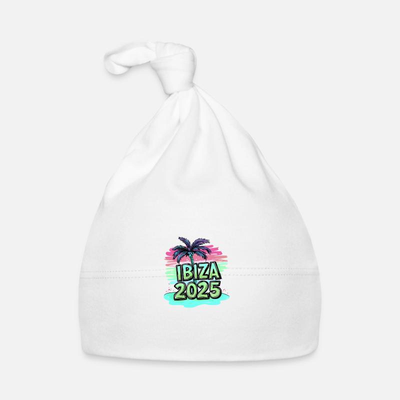 Ibiza 2025 Strand Baby Bio-Mütze