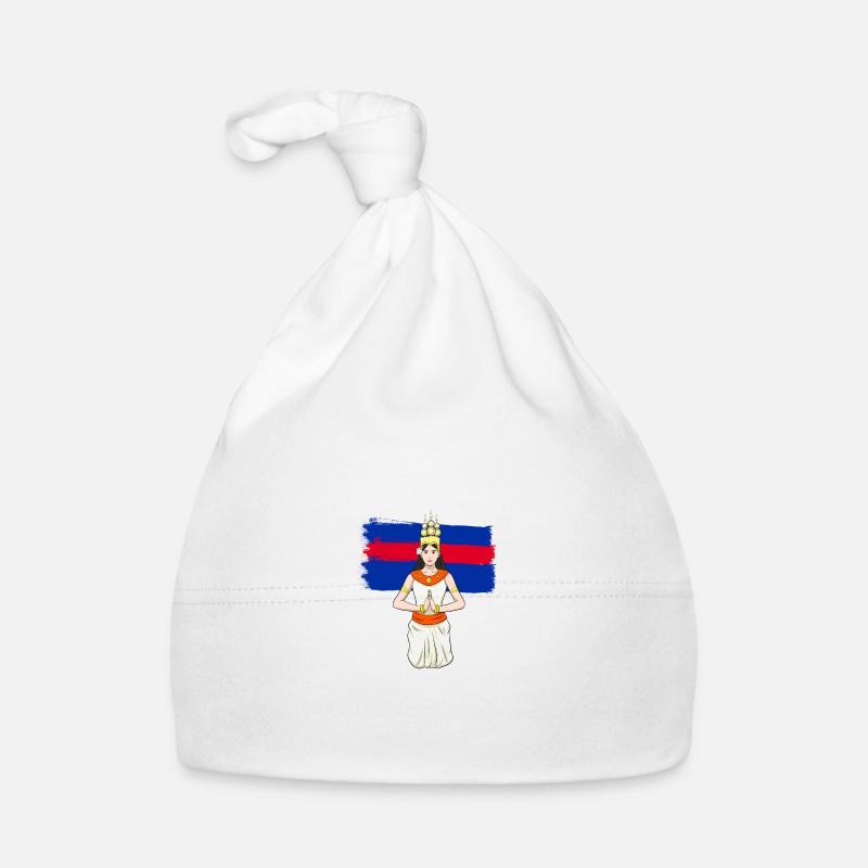 Cambodia Tradition Dance Khmer Apsara I Gift Organic Baby Cap