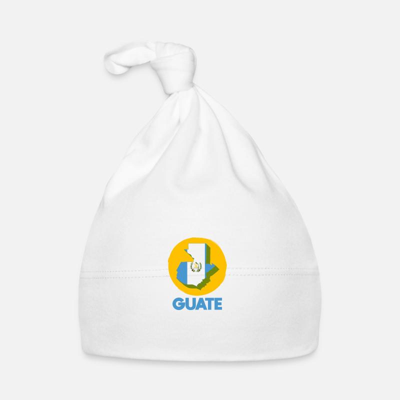 Guatemala Guatemalan Flagge DNA I Geschenk Baby Bio-Mütze