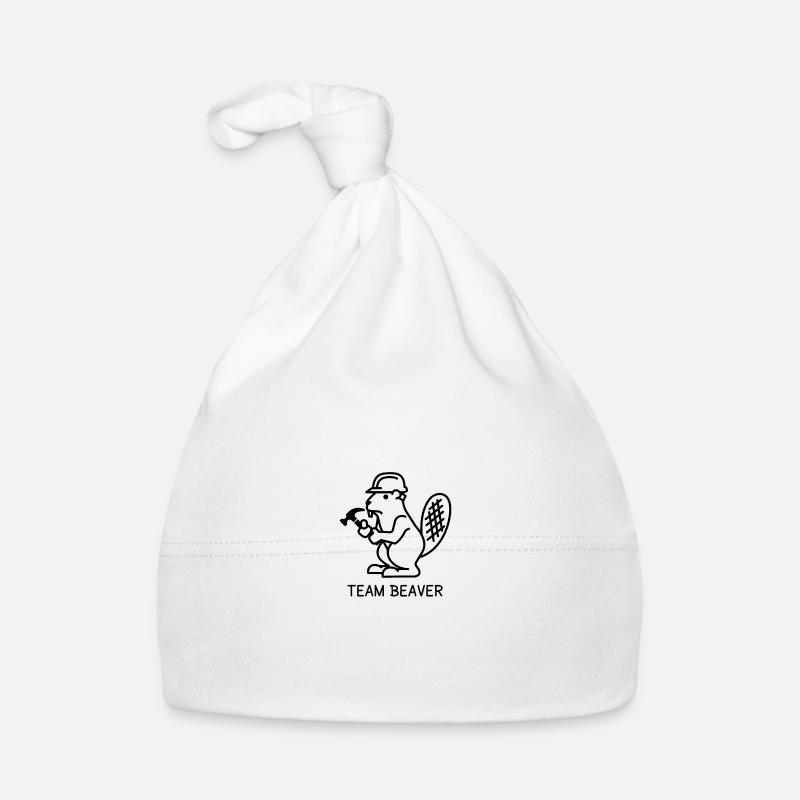 Équipe Castor Bonnet bio Bébé