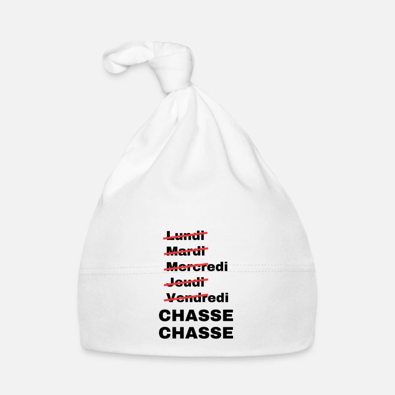 week-end chasse Bonnet bio Bébé