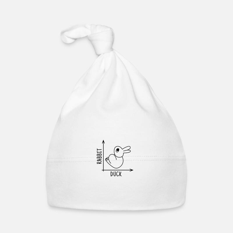 Rabbit Duck Illusion Baby Bio-Mütze