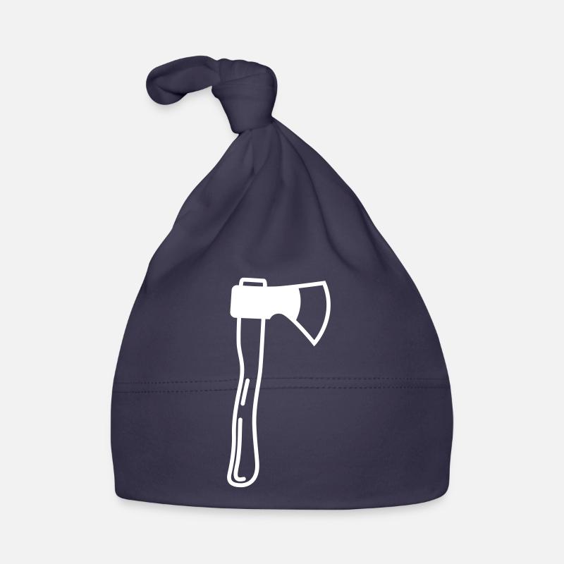 Axe icon Organic Baby Cap