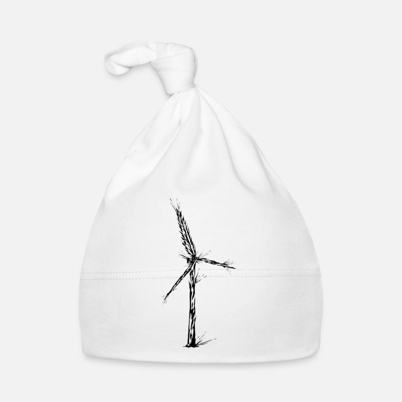 Green energy Wind power Organic Baby Cap