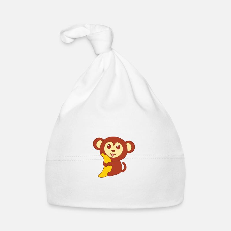Jaja le singe Bonnet bio Bébé