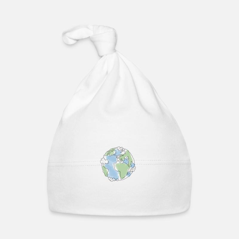 Planète Terre Bonnet bio Bébé