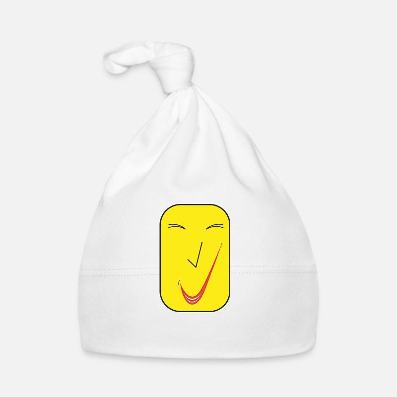 Feines Lächeln SQ. Baby Bio-Mütze