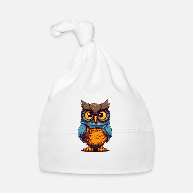owl Organic Baby Cap