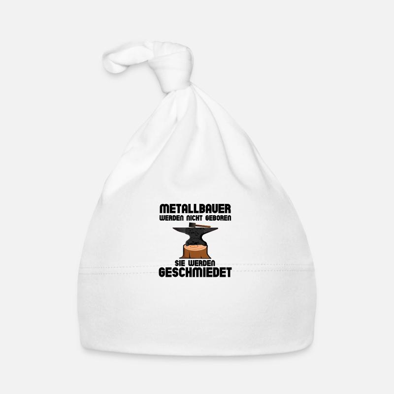 Metallbauer werden geschmiedet Baby Bio-Mütze