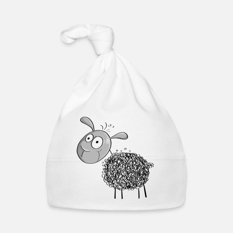 Little Wool Sheep - Sheep Comic Organic Baby Cap