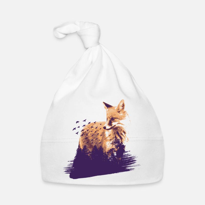 Wald Fuchs Baby Bio-Mütze