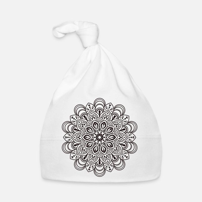 mandala Organic Baby Cap