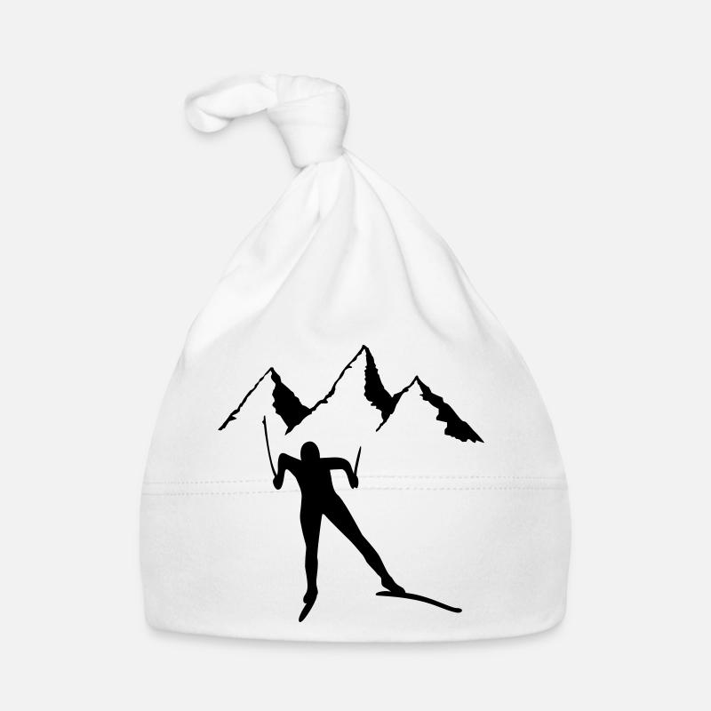 snowy Organic Baby Cap