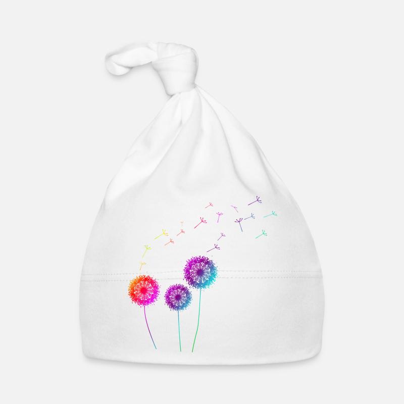 Dandelion gift idea Organic Baby Cap