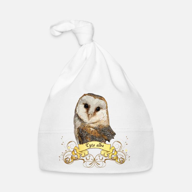 Barn owl Organic Baby Cap