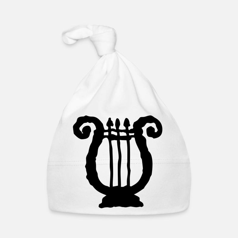 lyre, lyre, luth | vectorgraphique = Changez de couleur ! Bonnet bio Bébé