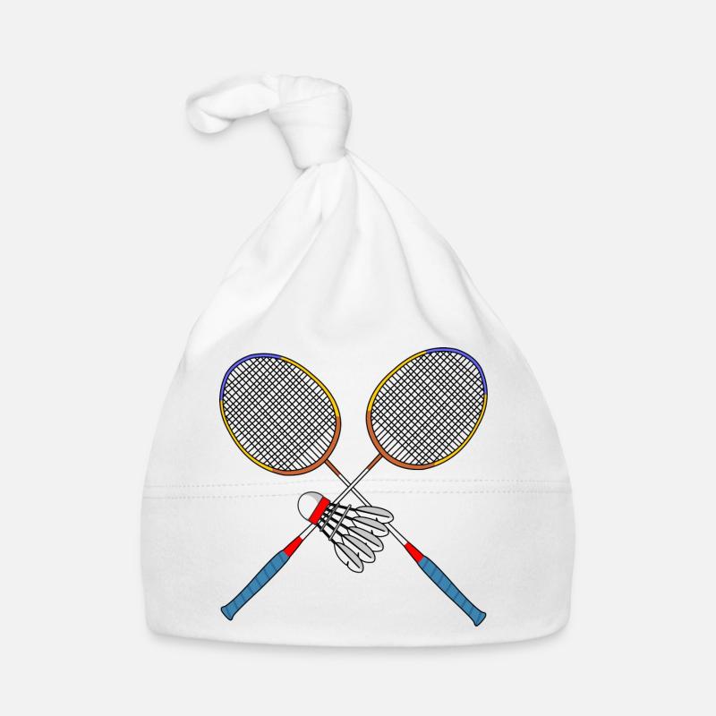 Raquette et navette de badminton Bonnet bio Bébé