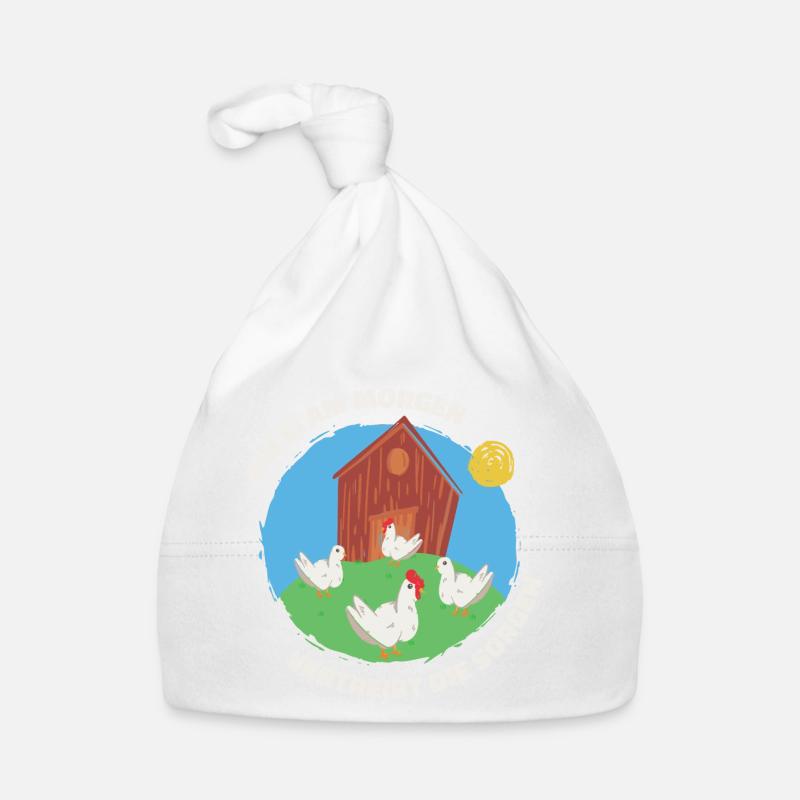 Hühnerei Baby Bio-Mütze
