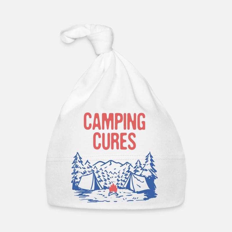 Camping Cures Vacation Camper Trip Camp Summer Baby Bio-Mütze