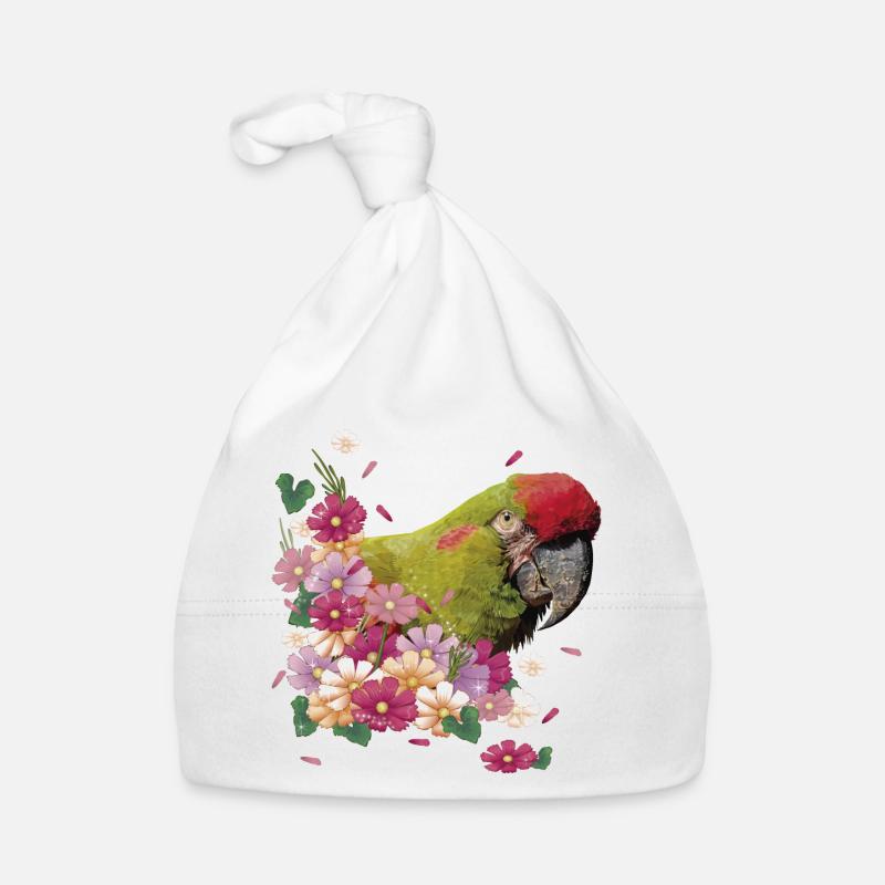 Ara à front rouge Bonnet bio Bébé