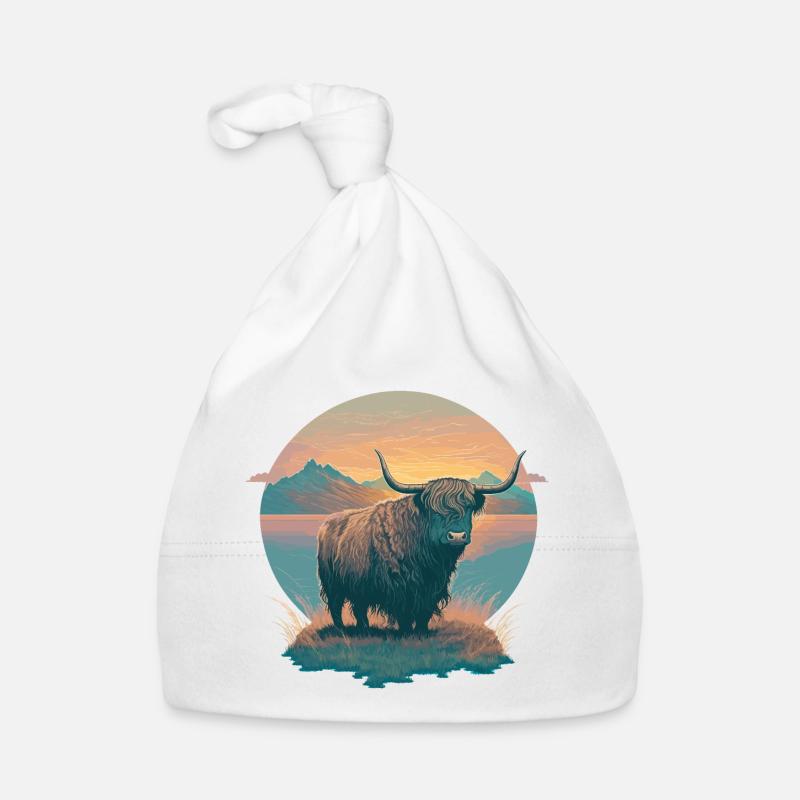 Yak sauvage Bonnet bio Bébé