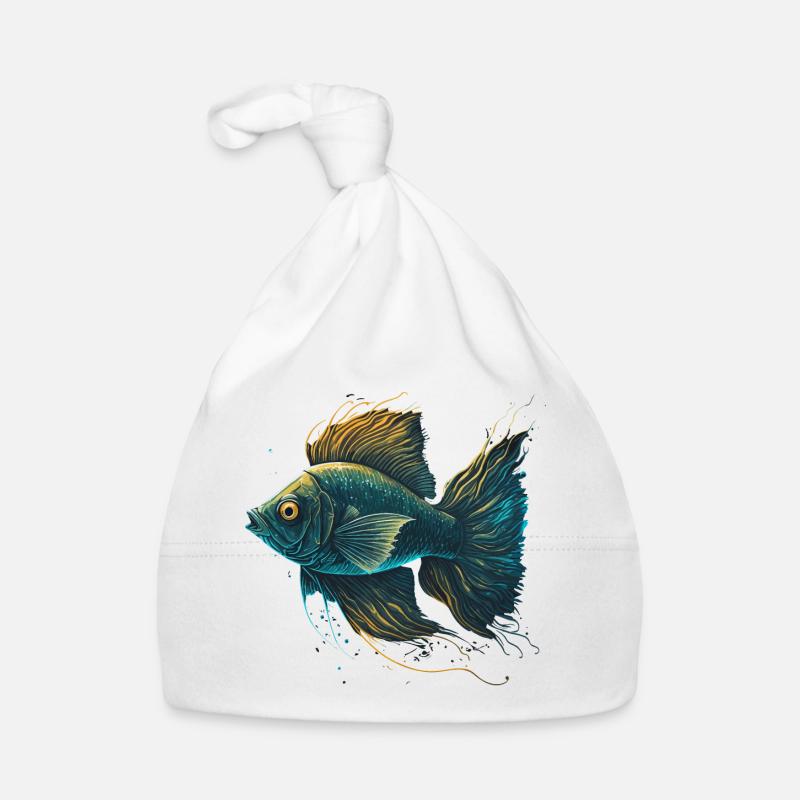 A Fish Organic Baby Cap