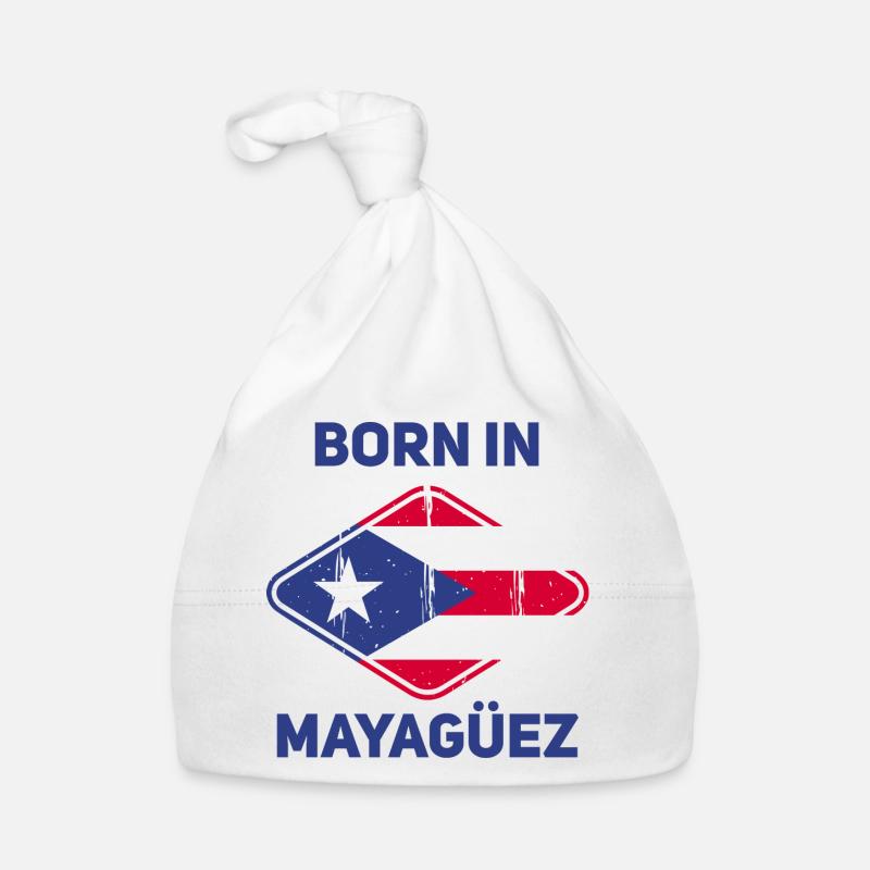 Mayagüez - Baby Bio-Mütze - Weiß