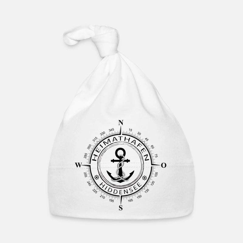 Heimathafen Hiddensee Baby Bio-Mütze