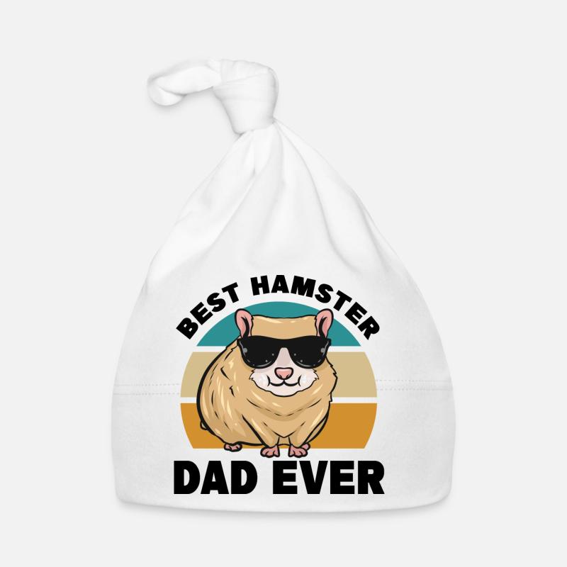 Hamster lover Organic Baby Cap