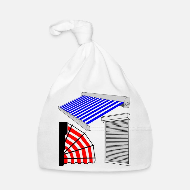 Sun blinds shutter marquis Organic Baby Cap