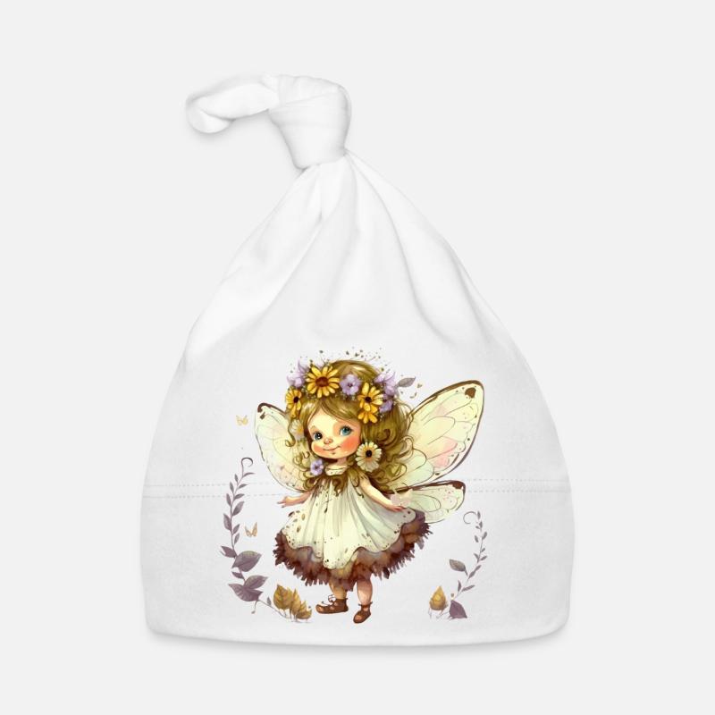Cute elf Organic Baby Cap