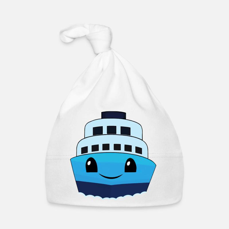 Conception mignonne de bateau de croisière Kawaii Bonnet bio Bébé