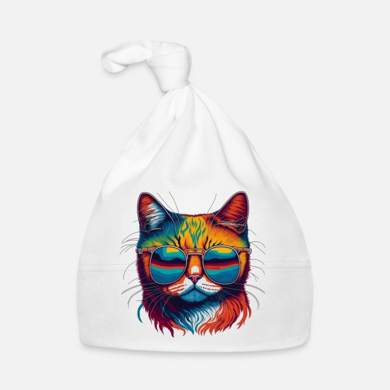 Cool Cat Organic Baby Cap