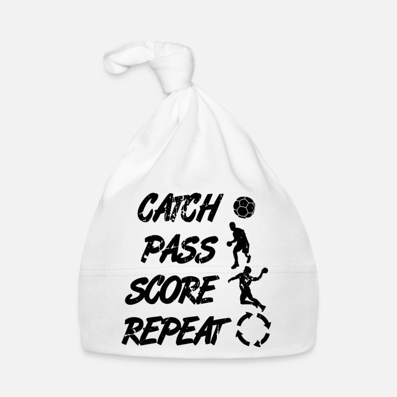 Catch, Pass, Repeat, Points Organic Baby Cap