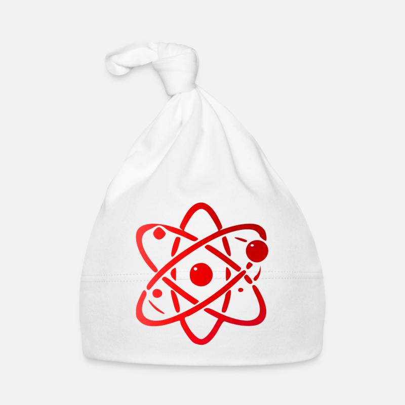 Atomic Model Illustration Design Organic Baby Cap