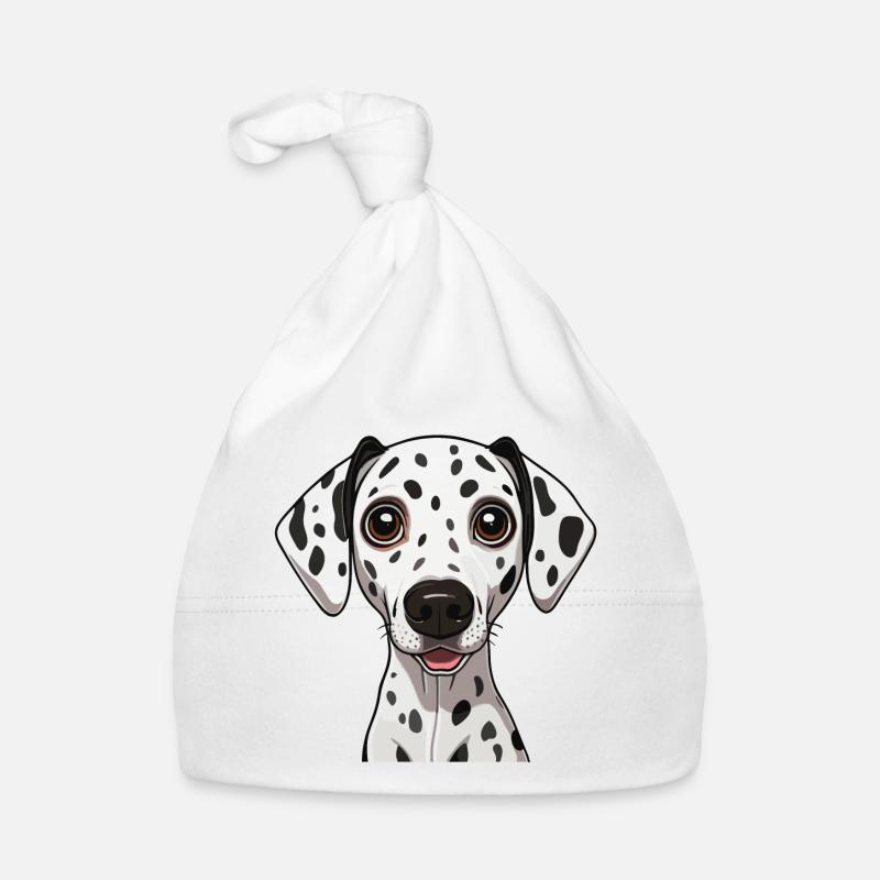 Dalmatian Organic Baby Cap