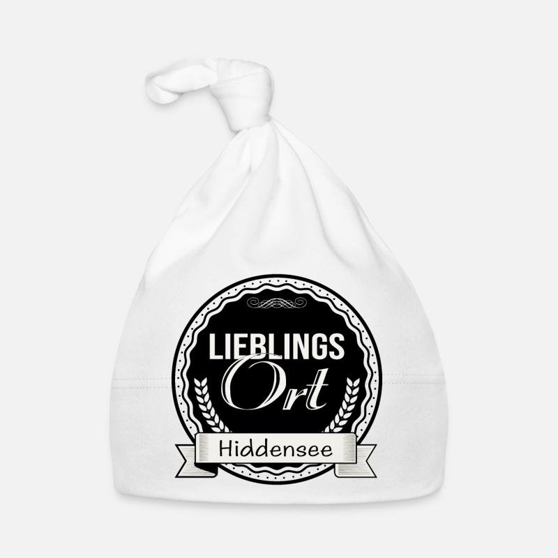 Lieblingsort Hiddensee Baby Bio-Mütze